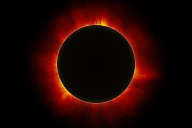 total solar eclipse corona