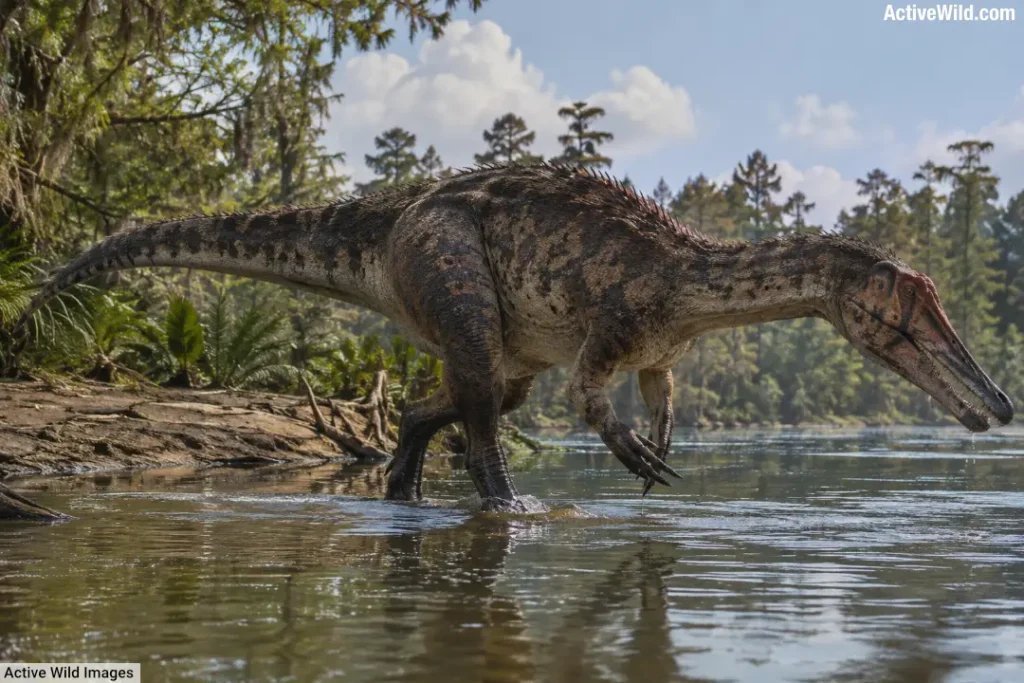 Baryonyx in Water